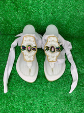 Charger l'image dans la galerie, Rhinestones Handmade Sandals, Wedding, Summer Sandals