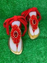 Charger l'image dans la galerie, Rhinestones Handmade Sandals, Wedding, Summer Sandals