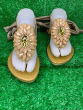 Charger l'image dans la galerie, Rhinestones Handmade Sandals, Wedding, Summer Sandals