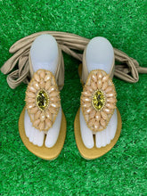Charger l'image dans la galerie, Rhinestones Handmade Sandals, Wedding, Summer Sandals