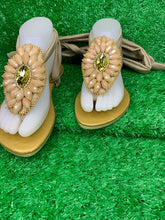 Charger l'image dans la galerie, Rhinestones Handmade Sandals, Wedding, Summer Sandals