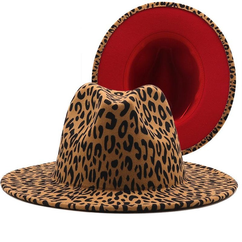 Two Tone Retro Fashion Fedora Hat