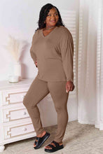 Charger l'image dans la galerie, Basic Bae Full Size V-Neck Soft Rayon Long Sleeve Top and Pants Lounge Set