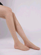 Charger l'image dans la galerie, Rhinestone Fishnet Tights
