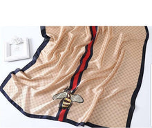 Charger l'image dans la galerie, Satin Silk Scarf Women Fashion Shawl, Women head Hijab, Head Wrap