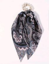Load image into Gallery viewer, Pearl Scrunchy Print Scarf