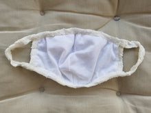 Charger l'image dans la galerie, Cooling Lace Masks , Washable, Breathable, Reusable Single or Double Layers Face Covering, Made in USA