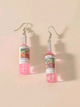 Charger l'image dans la galerie, Wine Bottle Charm Drop Earrings