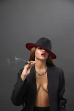 Charger l'image dans la galerie, Two Tone Retro Fashion Fedora Hat