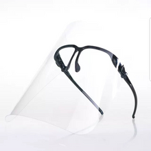 Charger l'image dans la galerie, Face shield, protective shield, clear, Reusable, Anti Fog Face Shield Mask, Safety Shield with Glasses