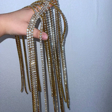 Load image into Gallery viewer, Luxury Stonefans Long Tassel Rhinestone Head Chain