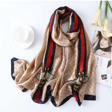 Charger l'image dans la galerie, Satin Silk Scarf, Fashion Shawl Silky Wraps 180x90cm, Women head Hijab, Head Wrap