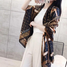 Charger l'image dans la galerie, Satin Silk Scarf Women Fashion Shawl, Women head Hijab, Head Wrap