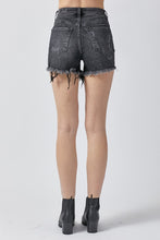 Cargar imagen en el visor de la galería, RISEN Raw Hem Denim Shorts with Pockets