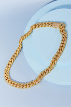 Charger l&#39;image dans la galerie, Brass Curb Chain Necklace