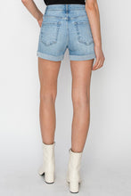 Cargar imagen en el visor de la galería, RISEN Distressed Mid-Rise Waist Denim Shorts