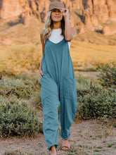 Charger l&#39;image dans la galerie, Double Take Full Size V-Neck Sleeveless Jumpsuit with Pockets