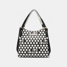 Charger l&#39;image dans la galerie, Nicole Lee USA Contrast Polka Dot Handbag