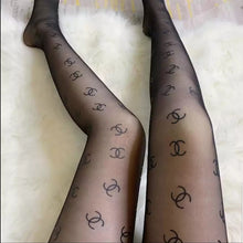 Load image into Gallery viewer, Fashion Tattoo Print Tights