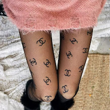 Load image into Gallery viewer, Fashion Tattoo Print Tights