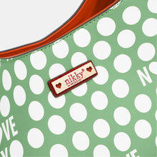 Charger l&#39;image dans la galerie, Nicole Lee USA Contrast Polka Dot Handbag