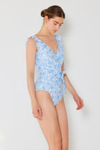 Cargar imagen en el visor de la galería, Marina West Swim Full Size Float Ruffle Faux Wrap One-Piece Swimsuit