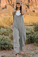 Charger l&#39;image dans la galerie, Double Take Full Size V-Neck Sleeveless Jumpsuit with Pockets