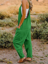 Load image into Gallery viewer, Double Take Full Size Sleeveless V-Neck Pocketed Jumpsuit