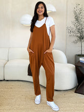 Load image into Gallery viewer, Double Take Full Size Sleeveless V-Neck Pocketed Jumpsuit