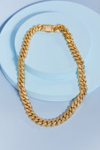 Charger l&#39;image dans la galerie, Brass Curb Chain Necklace