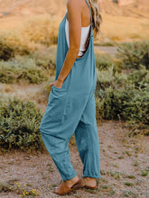 Charger l&#39;image dans la galerie, Double Take Full Size V-Neck Sleeveless Jumpsuit with Pockets