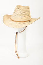 Load image into Gallery viewer, Fame Rope Strap Straw Braided Hat