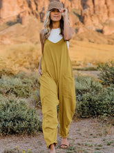 Charger l&#39;image dans la galerie, Double Take Full Size Sleeveless V-Neck Pocketed Jumpsuit