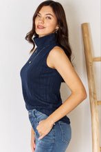 Cargar imagen en el visor de la galería, Basic Bae Full Size Ribbed Turtleneck Tank