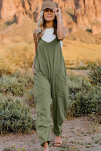 Charger l&#39;image dans la galerie, Double Take Full Size V-Neck Sleeveless Jumpsuit with Pockets