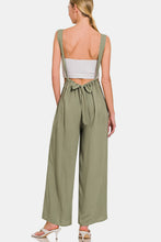 Charger l&#39;image dans la galerie, Zenana Pocketed Wide Strap Wide Leg Overalls