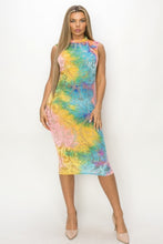 Charger l&#39;image dans la galerie, Velvet Burn Out Pattern Sexy Midi Dress
