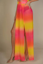 Load image into Gallery viewer, High Split Mesh Sheer Maxi Skirt