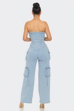 Charger l&#39;image dans la galerie, Stretch Denim Jumpsuit