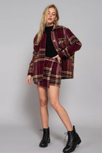 Charger l&#39;image dans la galerie, Wrap Plaid Jacquard Skort