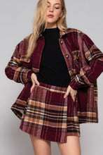 Charger l&#39;image dans la galerie, Wrap Plaid Jacquard Skort