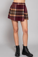 Charger l&#39;image dans la galerie, Wrap Plaid Jacquard Skort