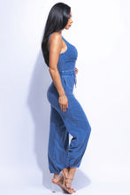 Charger l&#39;image dans la galerie, Washed Jumpsuit With Adjustable Ankle