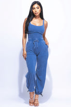 Charger l&#39;image dans la galerie, Washed Jumpsuit With Adjustable Ankle