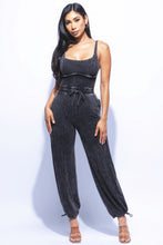 Charger l&#39;image dans la galerie, Washed Jumpsuit With Adjustable Ankle