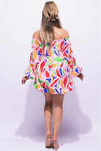 Load image into Gallery viewer, Off Shoulder Bubble Dress