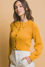 Charger l&#39;image dans la galerie, Short collard sweater (Yellow)