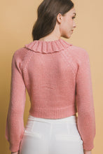 Charger l&#39;image dans la galerie, Short collard sweater (Pink)