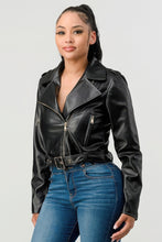 Charger l&#39;image dans la galerie, Pu Leather Jacket