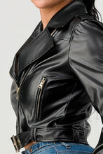 Charger l&#39;image dans la galerie, Pu Leather Jacket